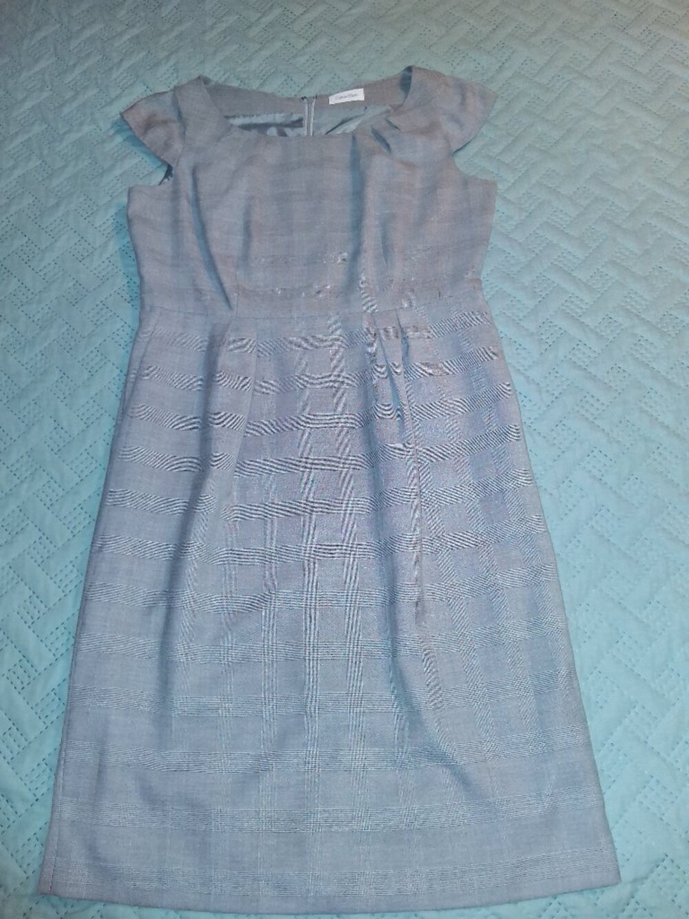 Good condition! Calvin Klein cap-sleeve dress-size 12